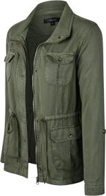 img 3 attached to Makeitmint Womens Utility Light Weight YJZ0067 BLUSH SML Women's Clothing : Coats, Jackets & Vests