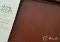img 1 attached to Secure Your Cards with RFID Blocking Bifold Leather Wallet for Men's Accessories review by Kevin Young