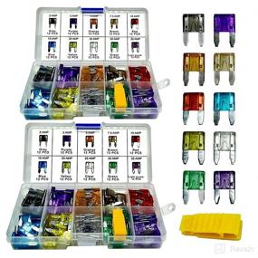 img 4 attached to 🚗 MuHize 240 PCS Car Blade Mini Fuses Assortment Kit - Replacement for Car RV SUV Truck Camper (2A 3A 5A 7.5A 10A 15A 20A 25A 30A 35A)