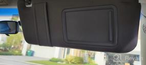 img 5 attached to 2007-2011 Toyota Camry & Camry Hybrid Left/Right Sun Visor Replacement (Beige) Without Sunroof - Pair