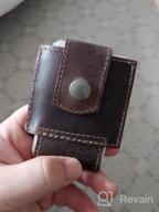 img 1 attached to 🎩 Handmade Men's Accessories: Hide Drink Warranty for Wallets, Card Cases & Money Organizers review by Greg Princeking