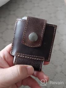 img 5 attached to 🎩 Handmade Men's Accessories: Hide Drink Warranty for Wallets, Card Cases & Money Organizers