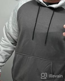img 6 attached to Stay Warm In Style With DUOFIER Men'S Pullover Hoodie With Kangaroo Pocket