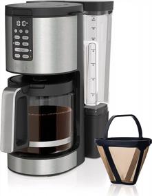 img 4 attached to Ninja DCM201 14 Cup XL Pro Programmable Coffee Maker - 2 Brew Styles, 4 Programs & Permanent Filter