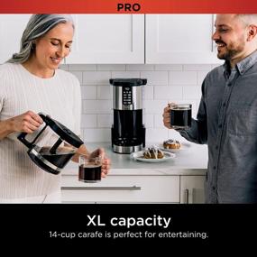 img 2 attached to Ninja DCM201 14 Cup XL Pro Programmable Coffee Maker - 2 Brew Styles, 4 Programs & Permanent Filter