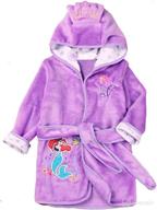 jung kook cartoon bathrobe hoodie: soft towel robe for toddler baby boys and girls - perfect for beach, bath, and nighttime logo