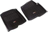 🚗 rugged ridge 82987.21 floor liner: black, front; fit for 2004-2008 ford f-150 regular/s-cab/s-crew логотип