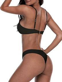 img 1 attached to Womens Bikini Swimsuit Padded Brazilian Women's Clothing : Swimsuits & Cover Ups