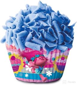 img 1 attached to Trolls Cupcake Cases 50 Pack