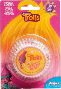 img 3 attached to Trolls Cupcake Cases 50 Pack