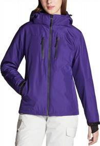 img 3 attached to Warm And Waterproof TSLA Women'S Ski Jacket With Hood For Cold Winter Adventures