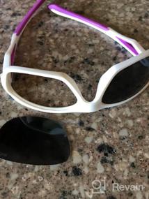 img 6 attached to Солнечные очки «DEAFRAIN» с поляризацией для детей | Неразрушаемые спортивные очки из ТПЭ | Гибкий дизайн для девочек и мальчиков от 3 до 7 лет | Защита от УФ-лучей