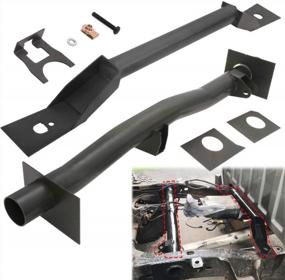 img 4 attached to Premium Fuel Tank Support Crossmembers For Chevy Silverado & GMC Sierra Trucks 1999-2006