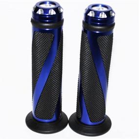 img 3 attached to 🏍️ LERTREE 7/8&#34; Aluminum Rubber Gel Hand Grips - Optimal for Motorcycle Sports Bikes Handlebar