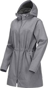 img 2 attached to 33 000Ft Softshell Waterproof Windbreaker Women's Clothing ~ Coats, Jackets & Vests