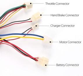 img 2 attached to 🔌 Enhance your Razor Dirt Quad with our 24V Control Module and Twist Throttle Electrical Kit - Compatible with all 24V Razor Dirt Quads and featuring the HB2430-TYD6-FS-ROHS Control Model (6-Pin Connector)