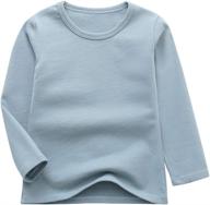 👕 gleaming grain: stylish toddler sleeve t shirts for girls' clothing at tops, tees & blouses - a perfect choice! logo