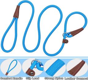 img 3 attached to SEPXUFORE Leash Colors Climbing Training Dogs for Training & Behavior Aids