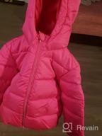 img 1 attached to Water And Wind-Resistant Medium Weight Puffer Jacket For Baby Girls And Toddlers By The Children'S Place review by Bonnie Nieves