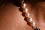 img 1 attached to Stunning Freshwater Pearl Strand Necklace: All Shapes, Sizes And Clasp For Women'S Jewelry Collection review by James Richardson