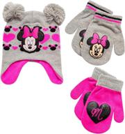 disney vampirina toddler heather mittens for girls' accessories to keep warm in cold weather logo