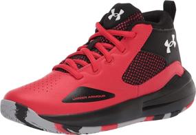 img 4 attached to Under Armour School Lockdown Basketball Girls' Shoes : Athletic