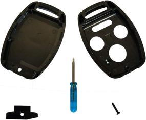 img 2 attached to Honda Accord Civic EX Pilot Keyless Entry Remote Shell Case + Screwdriver Kit - Enhancing Your Key Fob's Protection and Style