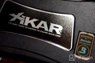 img 1 attached to Xikar 210Xi: The Ultimate Black Cigar Travel Carrying Case With Watertight And Crushproof Protection For 10 Cigars And Humidification review by Justin Garrett