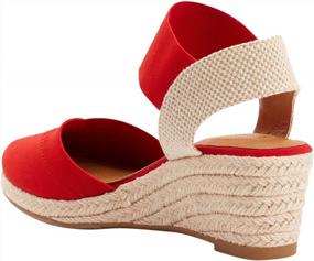 img 2 attached to Abra Espadrille For Women With Wide Width By Comfortview - Perfect Fit And Comfort