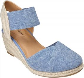 img 4 attached to Abra Espadrille For Women With Wide Width By Comfortview - Perfect Fit And Comfort