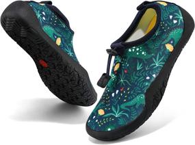 img 4 attached to KVbabby Non Slip Lightweight Barefoot Swimming Boys' Shoes ~ Outdoor