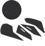 🏍️ areyourshop motorcycle fuel tank traction pad: premium tankpad protector for honda cbr500r, cb500r, cb500f (2019-2021) - 4pcs set логотип