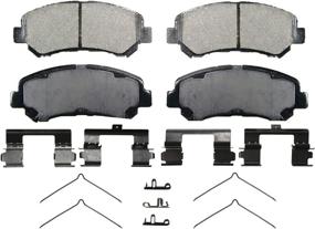 img 4 attached to 🔥 Premium Performance: Wagner QuickStop ZD1338 Ceramic Disc Brake Pad Set.