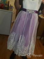img 1 attached to Girls' Clothing: Flower Dress Wedding Pageant Gowns for Dresses review by Renee Zahid