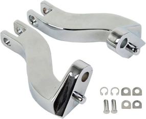 img 3 attached to 🏍️ Enhance Your Harley Touring Experience with the TCMT Passenger Footpeg Mount Bracket Kit (1993-2022)