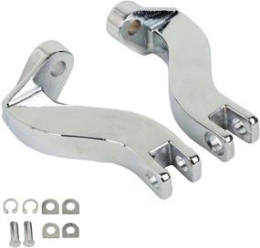 img 1 attached to 🏍️ Enhance Your Harley Touring Experience with the TCMT Passenger Footpeg Mount Bracket Kit (1993-2022)