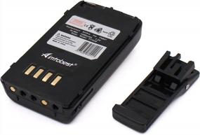 img 1 attached to Power Up Your Yaesu Vertex Radio: 7.2V 1500MAh Ni-MH Battery Compatible With FT50R, VXA-100, And More