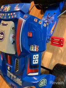 img 5 attached to Веселье набирает обороты: Blue Hot Wheels XL Pedal Ride On для детей