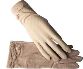 img 4 attached to Womens Protection Driving Gloves Anti Skid Women's Accessories ~ Special Occasion Accessories