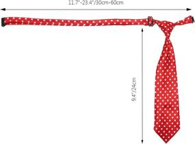 img 1 attached to 🐶 Segarty Dog Neckties - 30 PCS Adjustable Pet Bow Ties for Medium to Large Dogs - Bulk Collar Accessories for Grooming, Holidays, Birthdays, and Wedding Costumes - Perfect for Girl Boy Dogs on Valentine's and Special Occasions