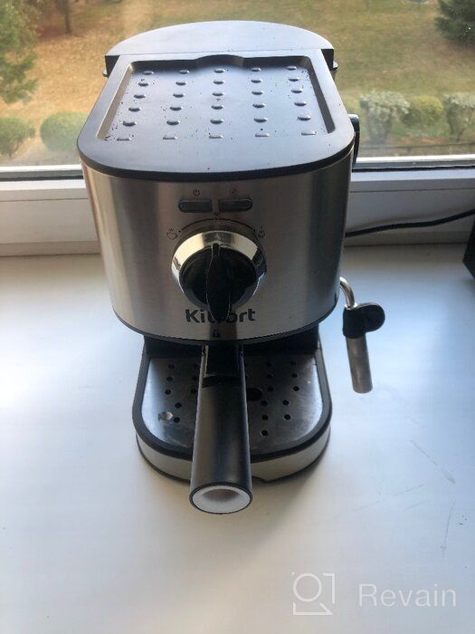 img 2 attached to Rozhkovy coffee maker Kitfort KT-753, black/silver review by Edyta Anna Jarosz ᠌