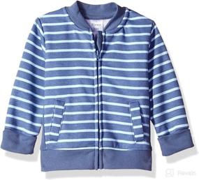 img 2 attached to Hanes Ultimate Baby Zippin Fleece Apparel & Accessories Baby Girls ... Clothing