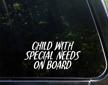 child special needs board glassware logo