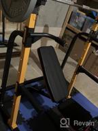img 1 attached to 800LBS Weight Capacity ZENOVA Power Rack Squat Rack Fitness Pull Up Bar Station With J-Hooks And Dip Bar review by Joshua Overacre