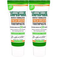 🦷 fluoride formula therabreath toothpaste for fresh breath logo