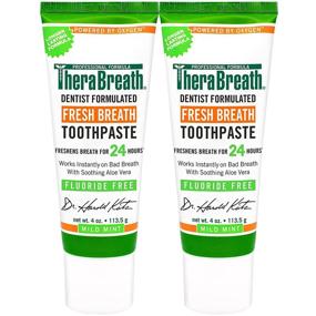 img 4 attached to 🦷 Fluoride Formula TheraBreath Toothpaste for Fresh Breath