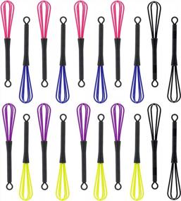 img 4 attached to Effortlessly Mix Hair Dye With VEIREN'S 20-Piece Cream Stirrer Set - Perfect For DIY Hairdressing And Cooking!