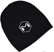 metalcloak icon classic beanie, черный, хорошо сидит и отлично выглядит, акрил логотип