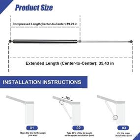 img 3 attached to 35 43Inch Support Universal Replacement Application