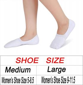 img 3 attached to 5/10 Pack Of Pareberry Women'S Cotton Low Cut Non-Slip Boat Liner Socks With Thick Cushion For Athletics And Casual Wear